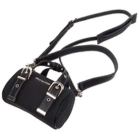 True Religion Metal Plaque Quilted Crossbody