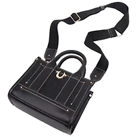 True Religion Denim Logo Strap Mini Tote