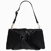Jason Wu Pleated Knot Clutch with Shoulder Strap