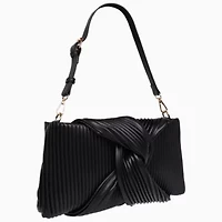 Jason Wu Pleated Knot Clutch with Shoulder Strap