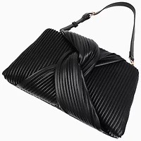 Jason Wu Pleated Knot Clutch with Shoulder Strap