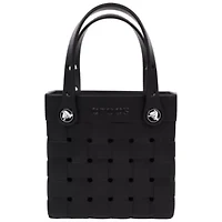 Crocs Small Woven Style Crocssbody Tote with Top Handles and removeable strap