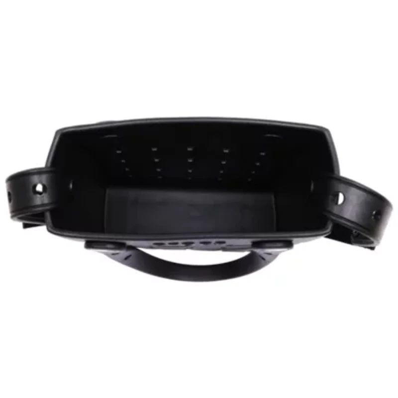 Crocs Small Woven Style Crocssbody Tote with Top Handles and removeable strap