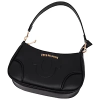 True Religion Trapunto Logo Shoulder Bag