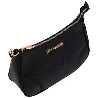 True Religion Trapunto Logo Shoulder Bag