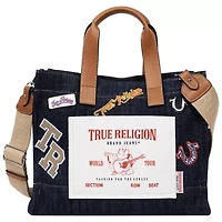True Religion Andy Multi Patch Medium Tote