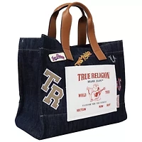 True Religion Andy Multi Patch Medium Tote
