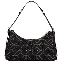 True Religion Multi Pocket Denim Cinch Tote