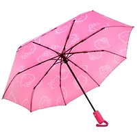 Sanrio Hello Kitty Pink Allover Head Print Umbrella