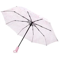 Sanrio Hello Kitty Expression White with Pink Outline Print Umbrella