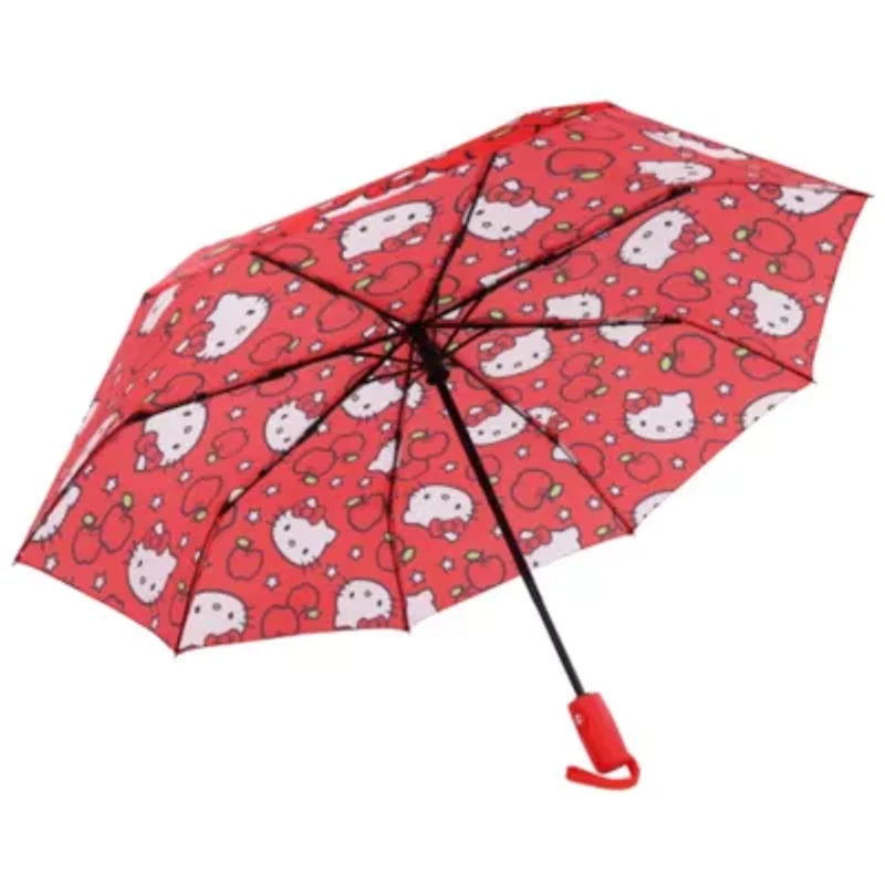Sanrio Hello Kitty Apples Red Allover Print Umbrella