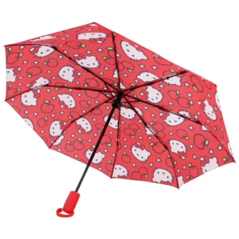 Sanrio Hello Kitty Apples Red Allover Print Umbrella
