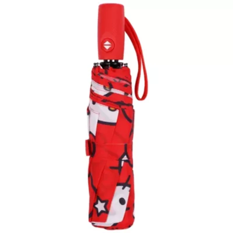 Sanrio Hello Kitty Apples Red Allover Print Umbrella
