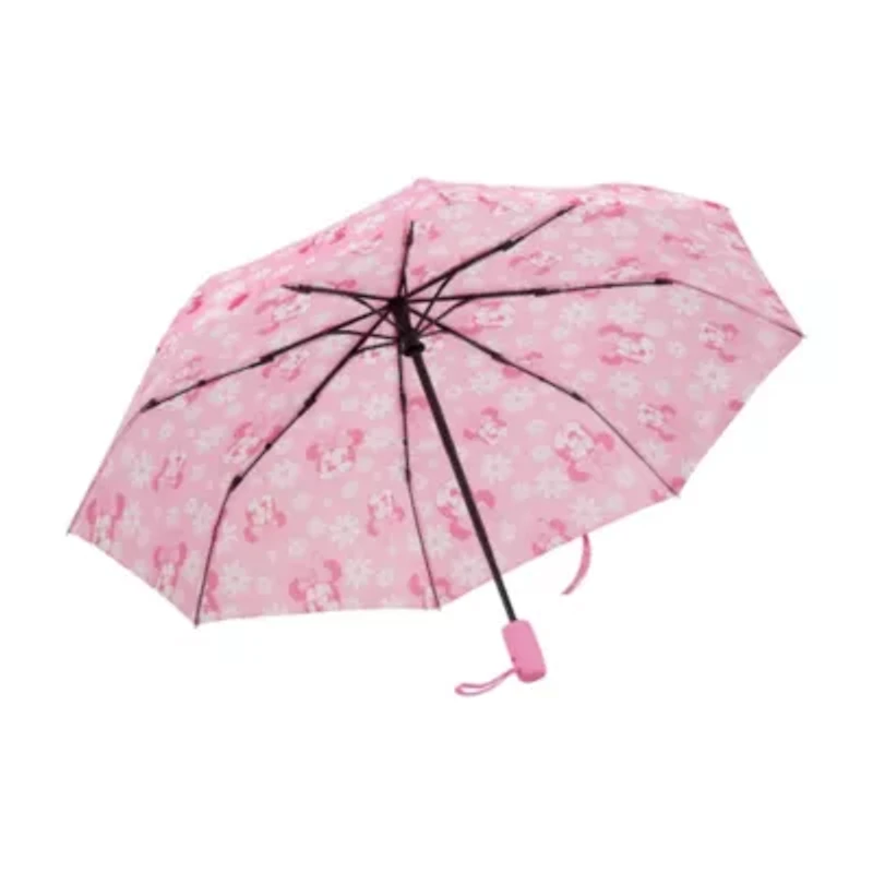 Disney Minnie Mouse All-Pink Floral Umbrella,