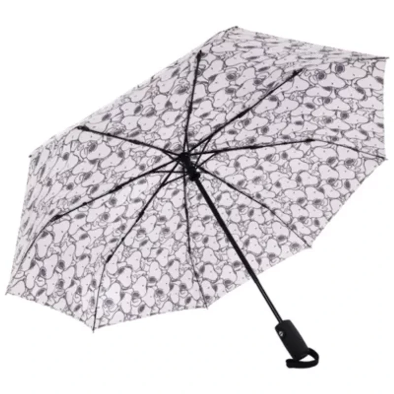 Peanuts Snoopy Black & White Allover Print Umbrella