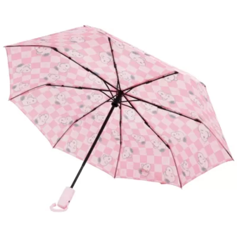 Peanuts Snoopy Pink Checker Umbrella