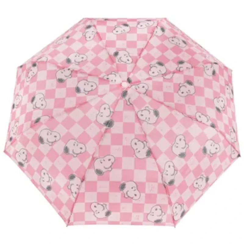 Peanuts Snoopy Pink Checker Umbrella