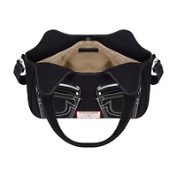 True Religion Horseshoe Stitch BLACK Satchel