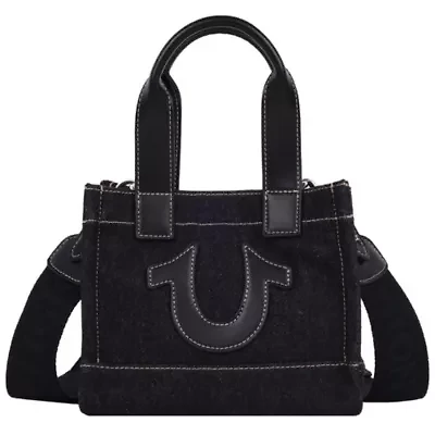 True Religion Mini Denim Tote