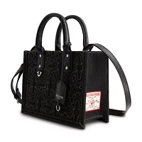 True Religion Quilted Horseshoe Modern Tote