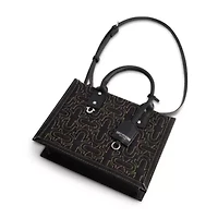 True Religion Quilted Horseshoe Modern Tote