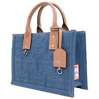 True Religion Quilted Horseshoe Modern Tote