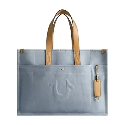 True Religion Stitched Horseshoe Large Tote