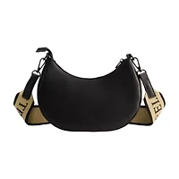 True Religion Logo Strap Crescent Hobo