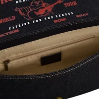 True Religion DENIM BRASS HARDWARE FLAP