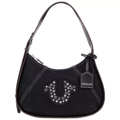 True Religon Strudded logo Denim Hobo