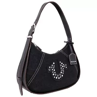 True Religon Strudded logo Denim Hobo