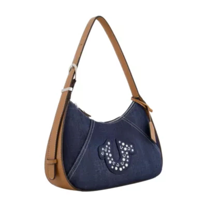 True Religon Strudded logo Denim Hobo