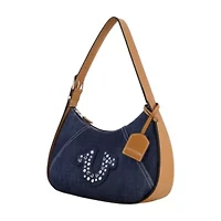 True Religon Strudded logo Denim Hobo
