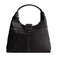 True Religion Frayed Denim Hobo