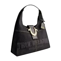 True Religion Frayed Denim Hobo