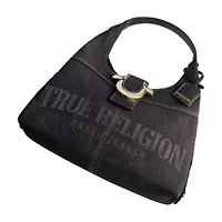 True Religion Frayed Denim Hobo
