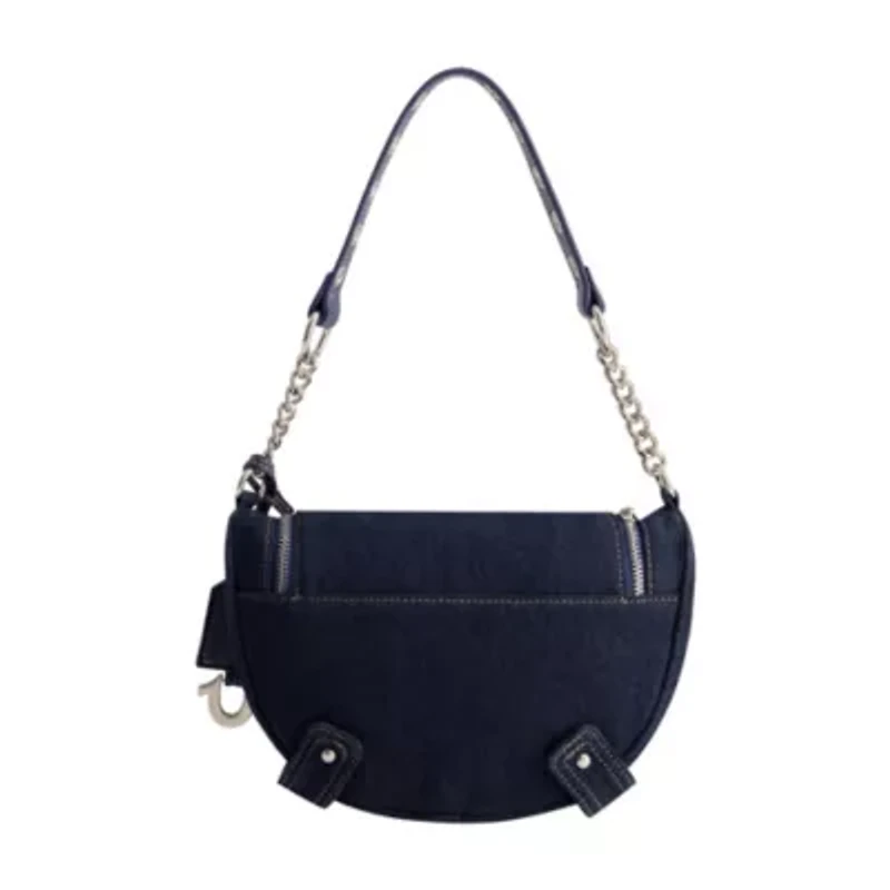 True Religion Chain Handle Denim Hobo