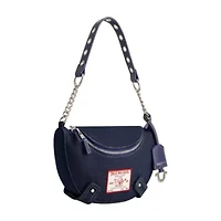 True Religion Chain Handle Denim Hobo