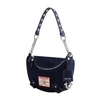 True Religion Chain Handle Denim Hobo