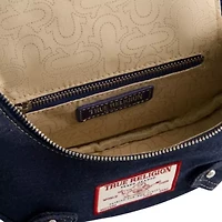 True Religion Chain Handle Denim Hobo