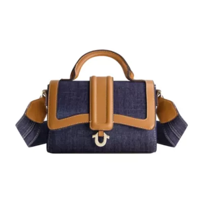 True Religion Mini Denim Satchel