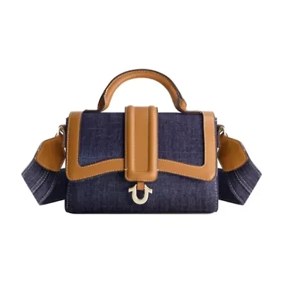 True Religion Mini Denim Satchel