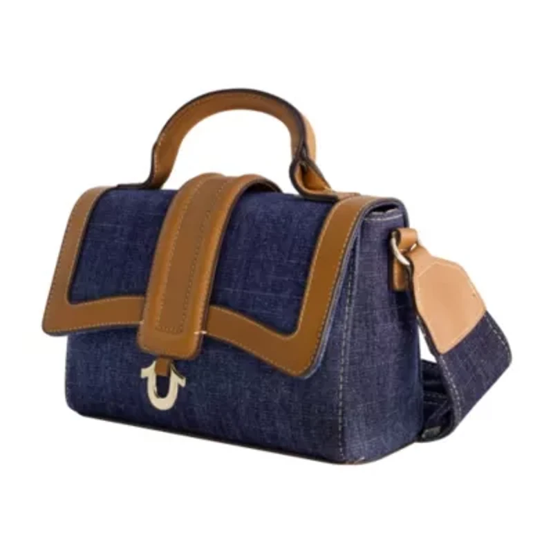 True Religion Mini Denim Satchel