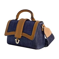 True Religion Mini Denim Satchel