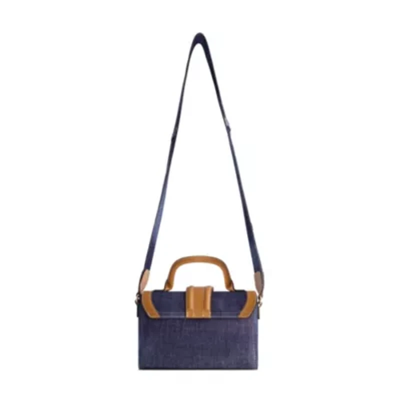 True Religion Mini Denim Satchel