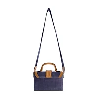 True Religion Mini Denim Satchel