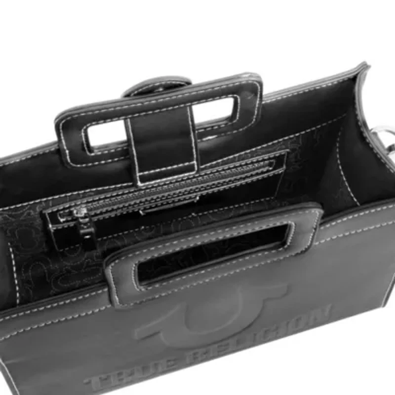 True Religion Horseshoe Motif Medium Modern Tote