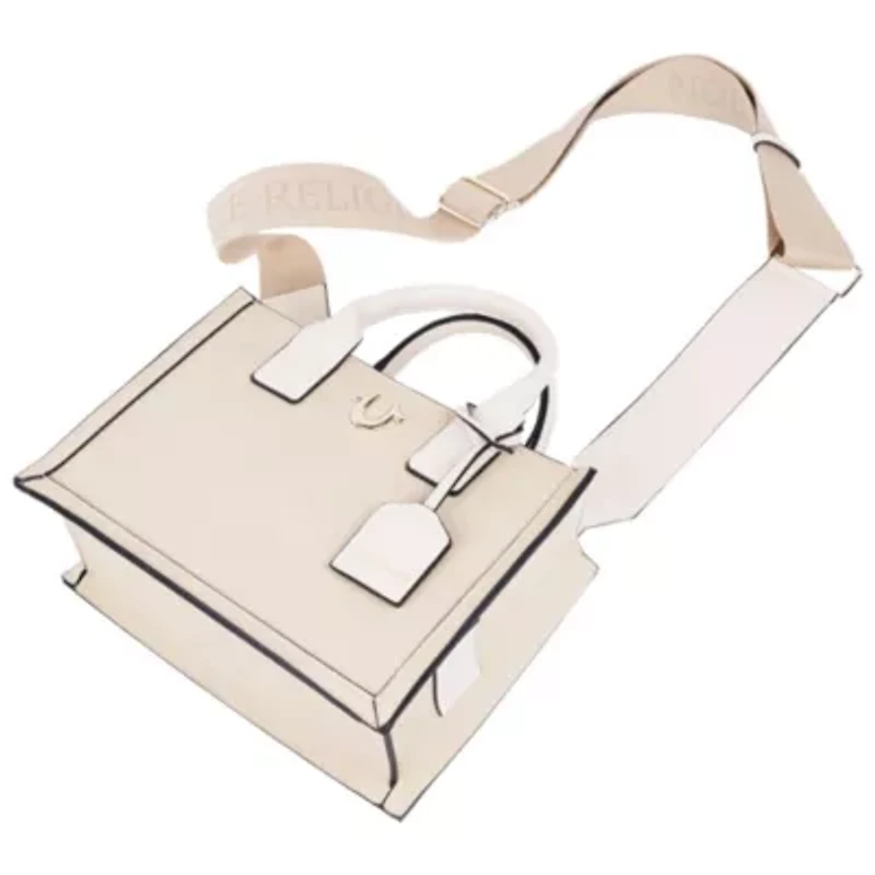 True Religion Modern Edge Suede Tote