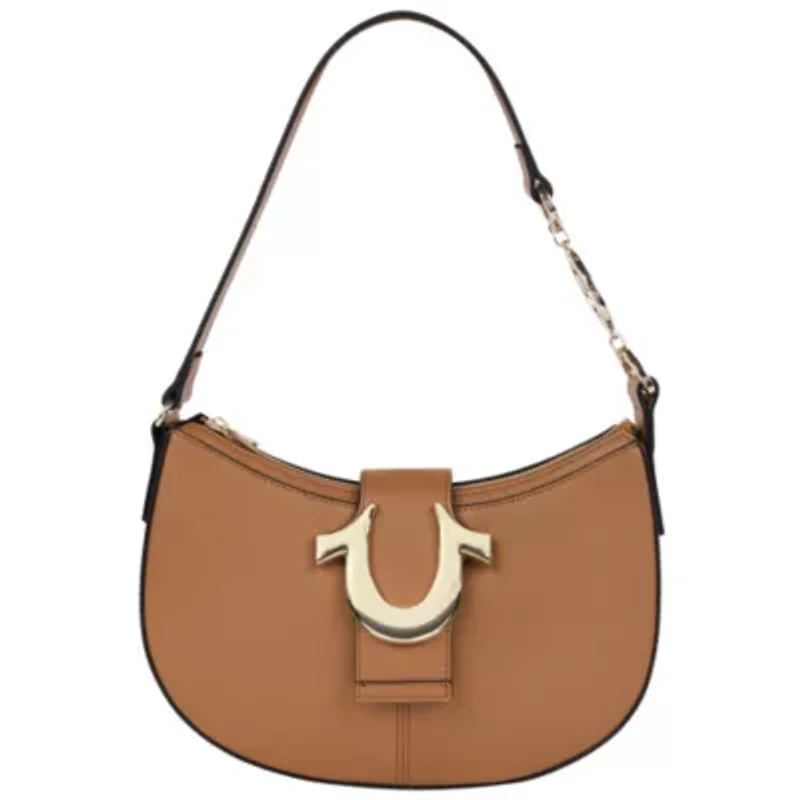 True Religion Horseshoe Strap Crescent Hobo