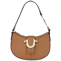 True Religion Horseshoe Strap Crescent Hobo